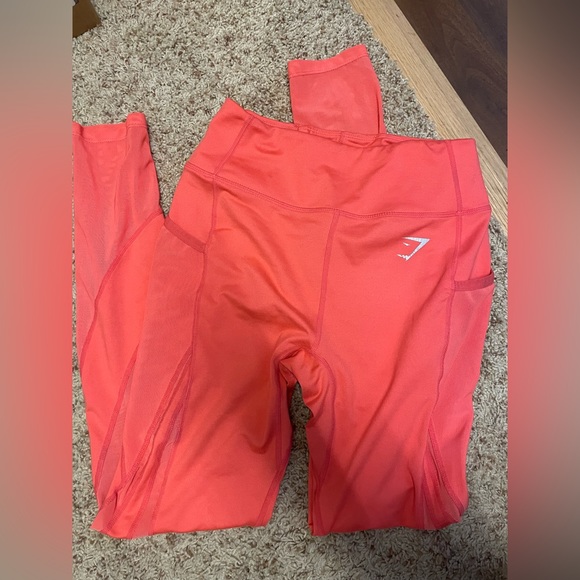 Gymshark coral womens leggings - Picture 1 of 4